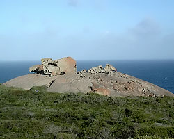 The Rocks in the distance