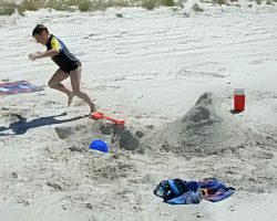 Sandcastles are fun